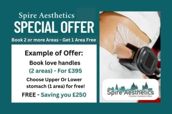Fat Freezing Promotion Westcliff on Sea from Spire Aesthetics - Book Today!