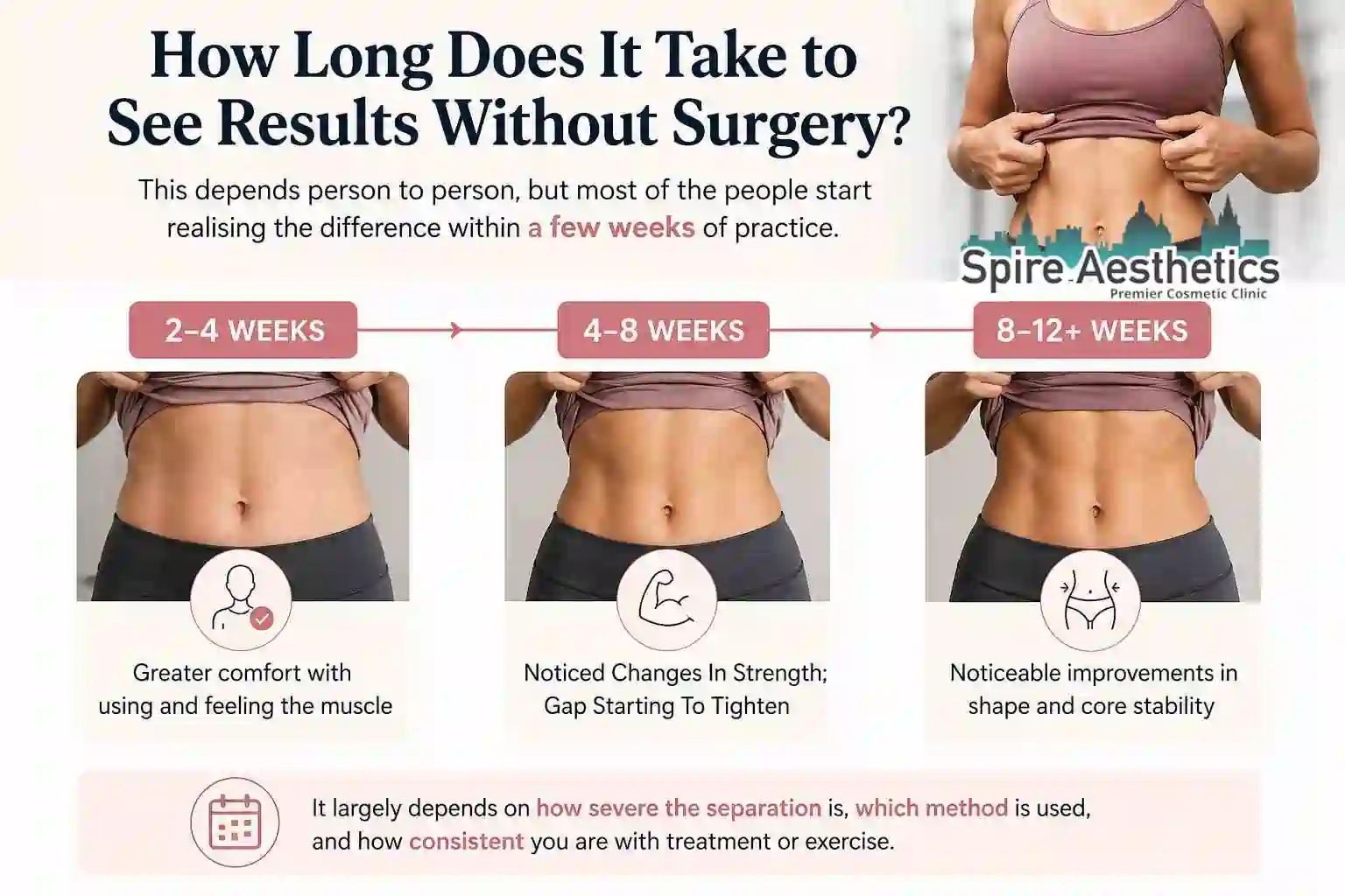 How Long Does It Take to See Results Without Surgery Westcliff on Sea?