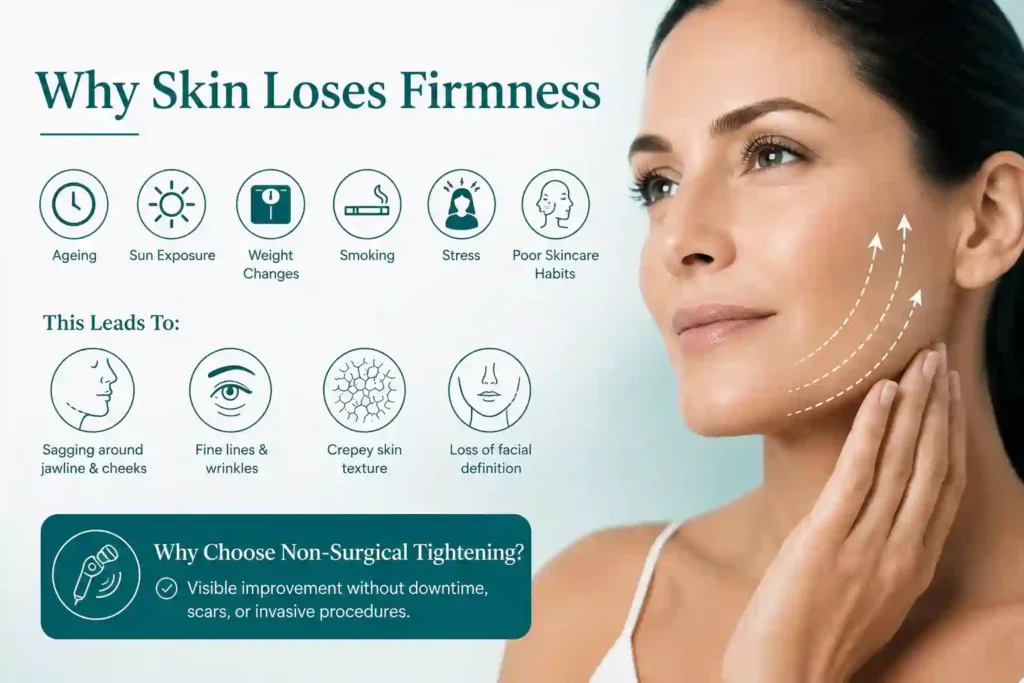 What Makes Skin Lose Firmness and Why Do People Seek Non-Surgical Tightening Westcliff on Sea?